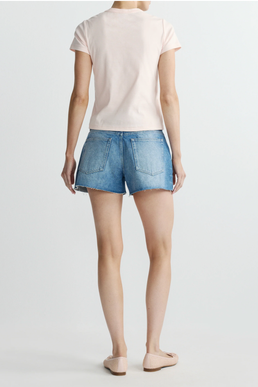 Abby Relaxed Jean Short Low Rise 3.25"