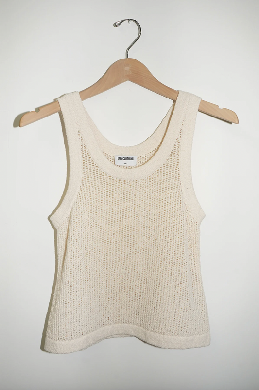 Hallie Open Knit Tank