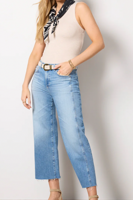 Saige Wide Leg Crop - Rosarito