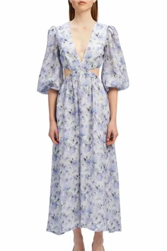 Alston Midi Dress - Lilac