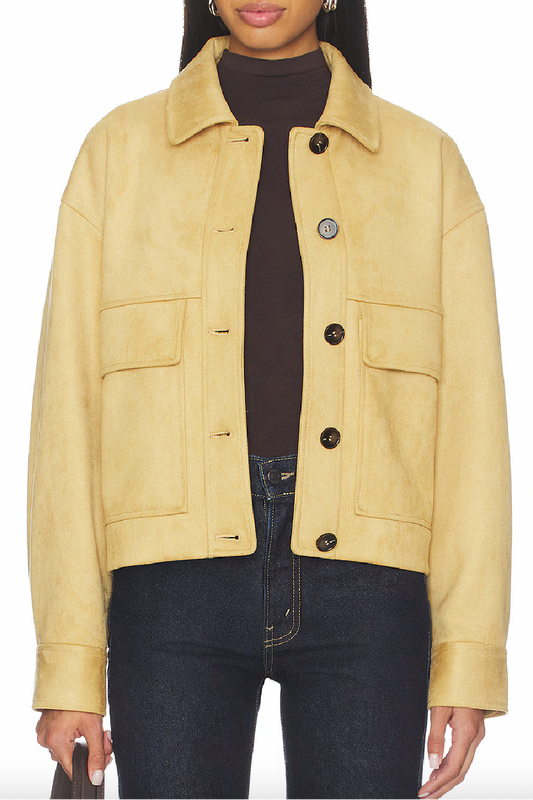 Liora Vegan Suede Jacket