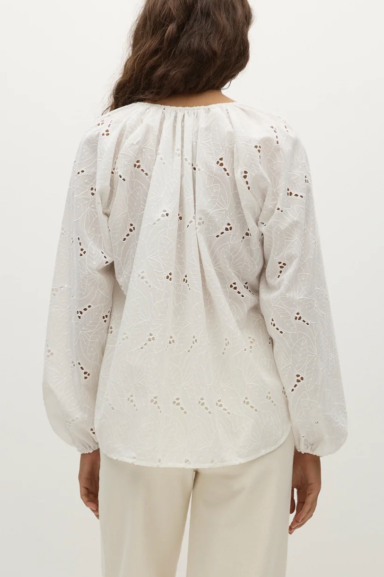 Thora Blouse - Antique White