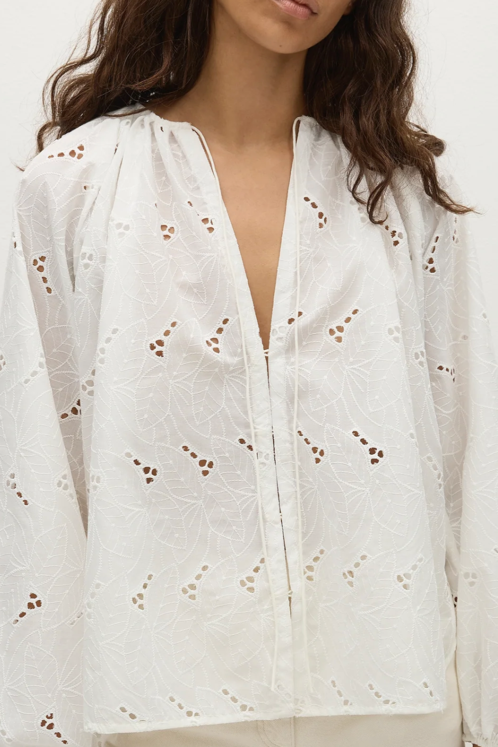 Thora Blouse - Antique White