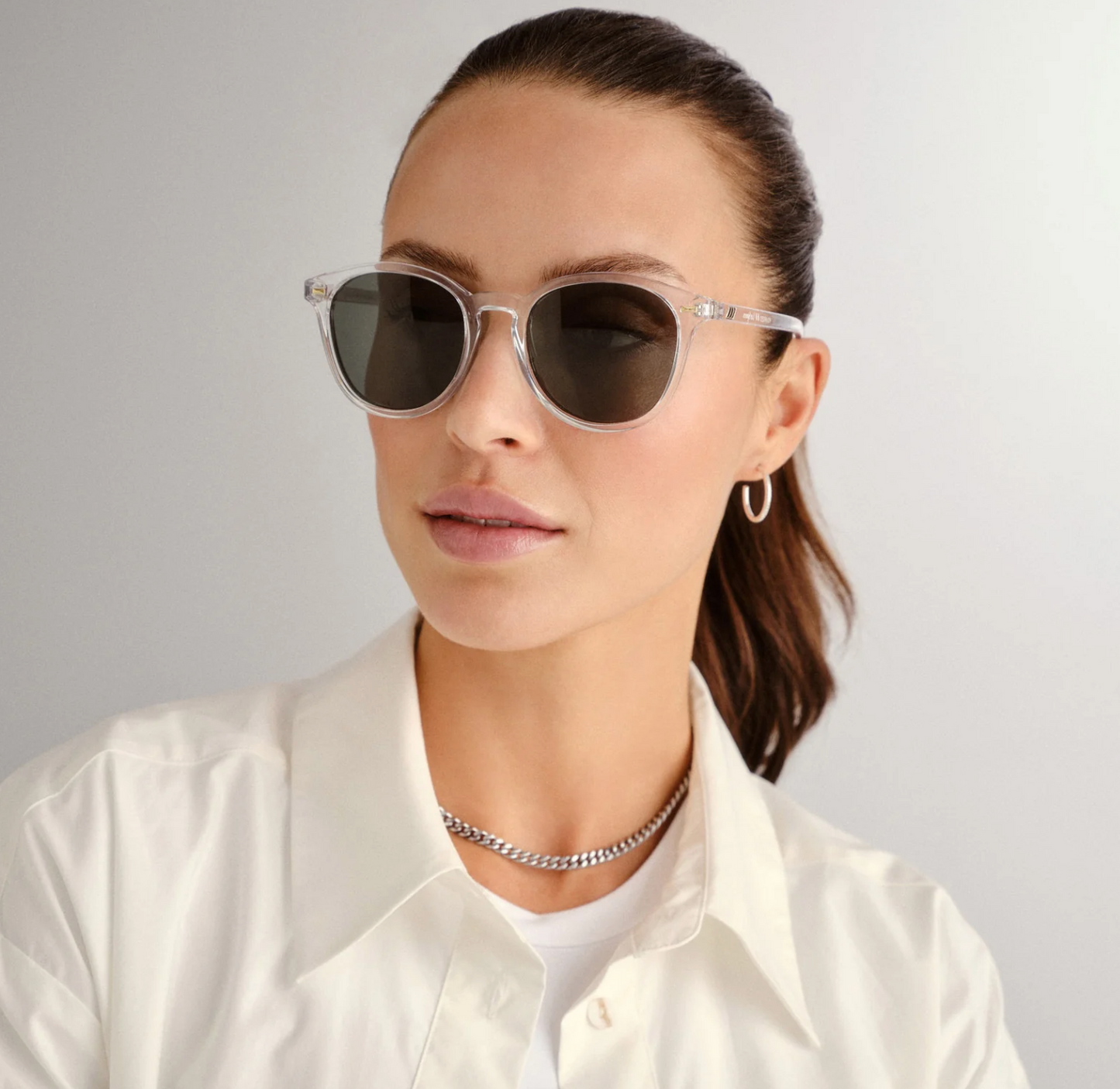 Bandwagon - Crystal Clear/Khaki Mono Polarized