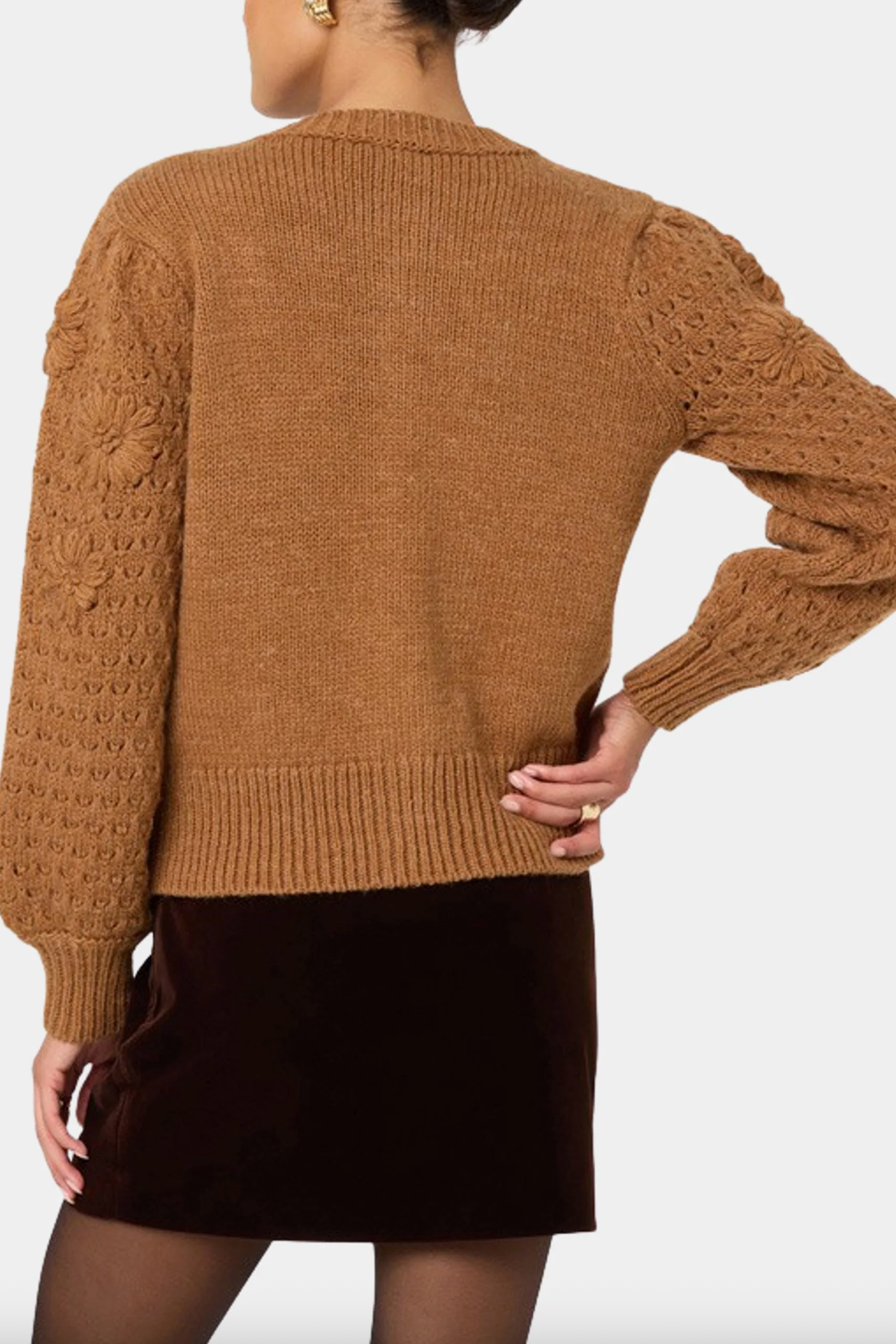 Katlin Cardigan - Mocha
