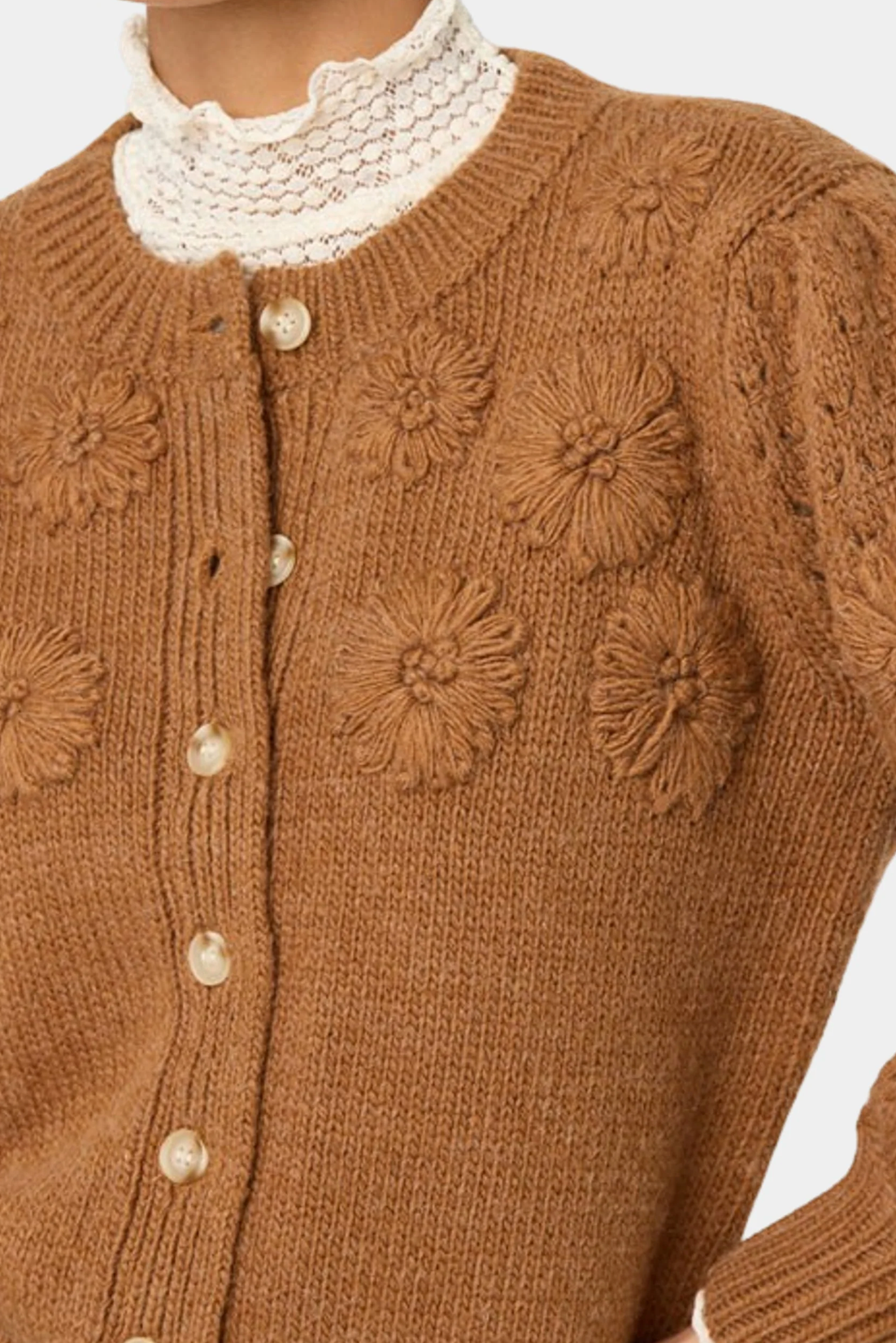 Katlin Cardigan - Mocha