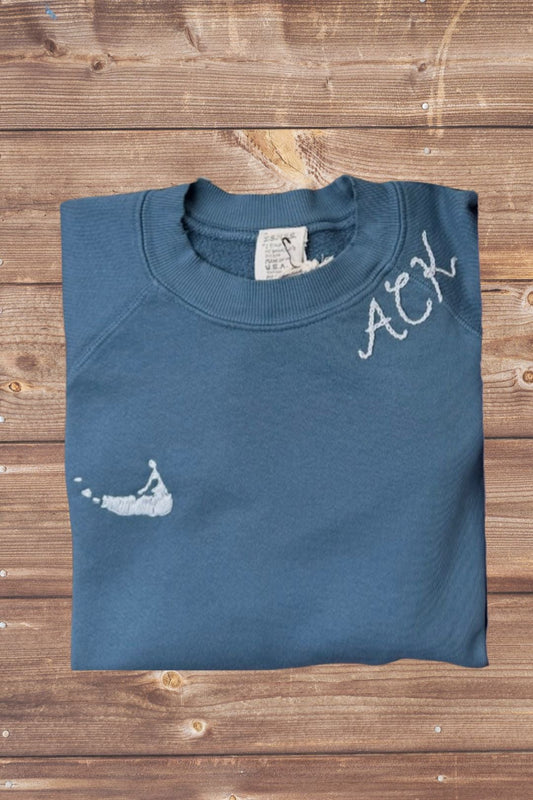 "ACK" Island Sweatshirt - Moonlight