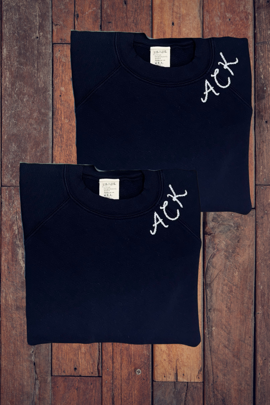 "ACK" Sweatshirt - Bloom Navy