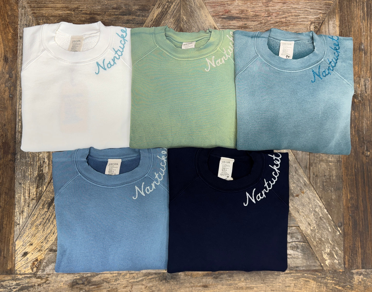 "Nantucket" Sweatshirt - Bloom Off White